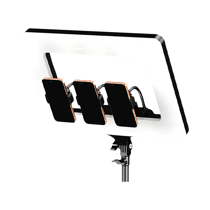 Bluks BX-713 StudioGlow 3-in-1 Smart Phone Holder &amp; LED Ring Light