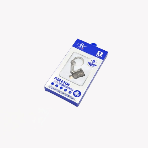 OTG Plug & Play Lightning to USB 5.0 R-111 | Fast & Easy