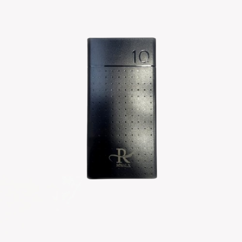 R-108 Power Bank | 20W PD Fast Charging 10000mAh. Royalx Power up on the go with the R-108 20W PD Power Bank. Royalx 
Experience super-fast charging with dual USB and Type-C ports.
Compact and durable design with intelligent safety protection.
Ideal for smartphones, tablets, and all USB-C compatible gadgets. Royalx 