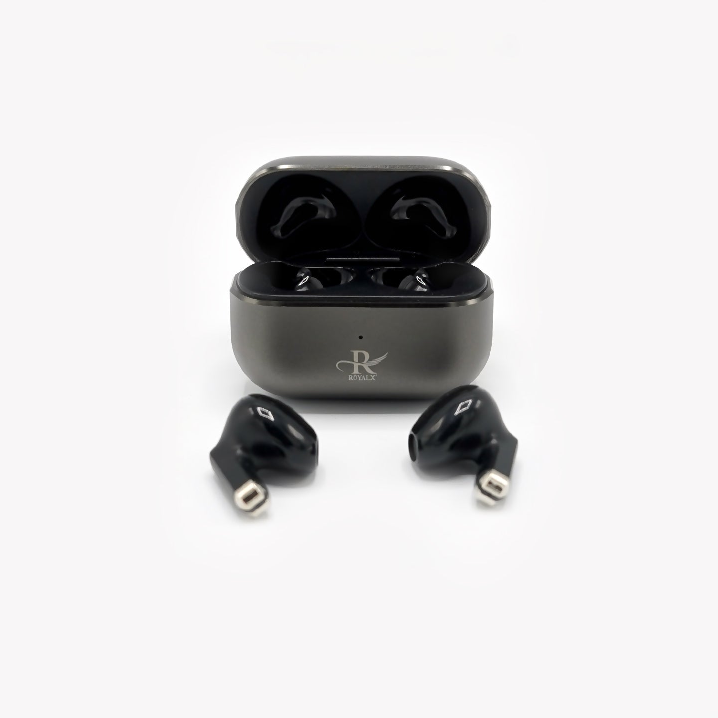 RBT-400 Metal Earbuds | 24H Long-Lasting Wireless Audio Royalx Pakistan